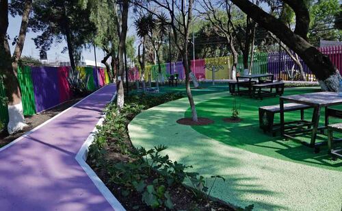 Parque Chespirito
La Secretaría de Obras y Servicios está por inaugurar este parque situado en inmediaciones del estadio. Foto: Fernanda Rojas / EL UNIVERSAL