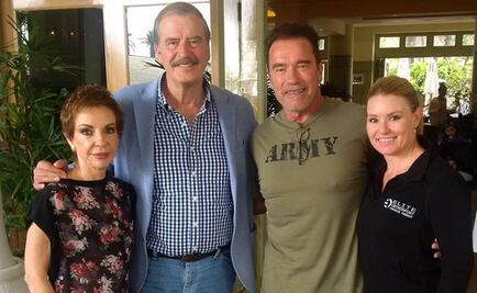 Fox presume foto con "Terminator"