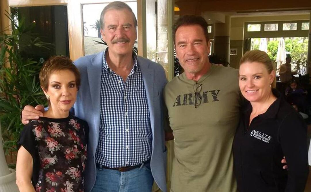 Fox presume foto con "Terminator"