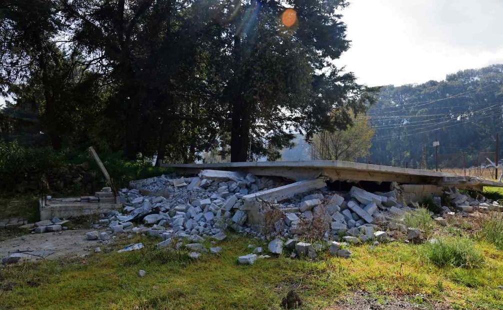 En La Pedrera al menos cinco casas fueron derrumbadas y están relacionadas con ventas irregulares. Foto: Fernanda Rojas / EL UNIVERSAL