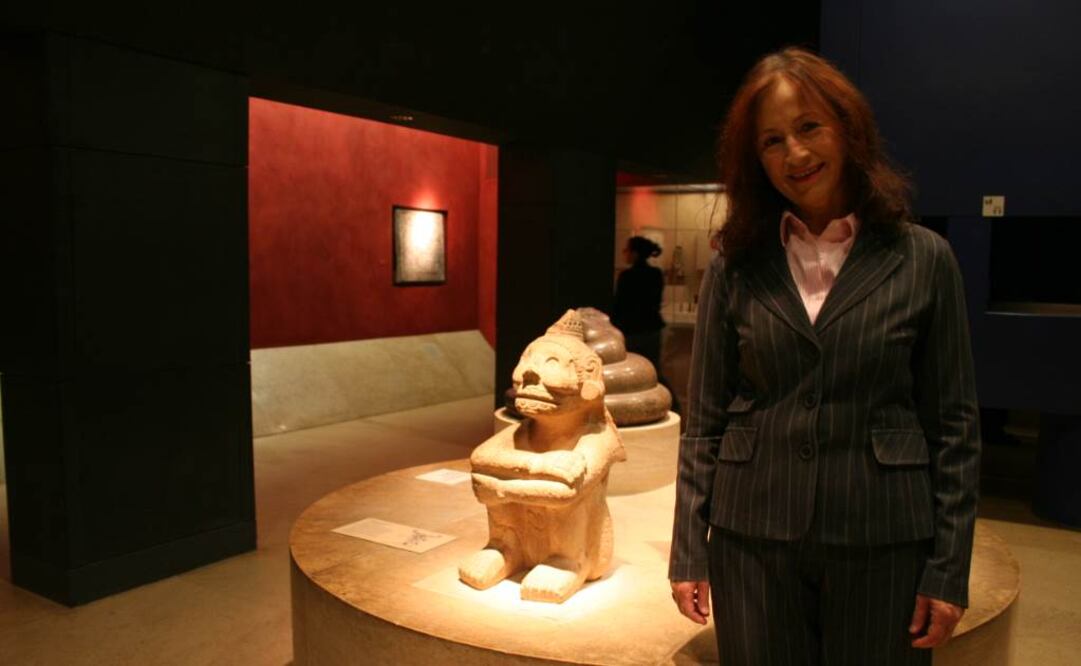 Si hay alguien que conoce bien los antiguos tesoros mexicanos en el Reino Unido es la arqueóloga Elizabeth Baquedano. Sabe cada detalle de las piezas mesoamericanas que se exhiben en la sala mexicana del British Museum, donde colabora desde hace dos décadas para "mostrar la milenaria, rica y sofisticada cultura del México antiguo". Foto: Abida Ventura