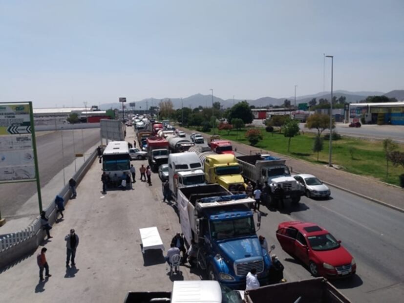 En estados, camioneros se suman a protesta de transportistas