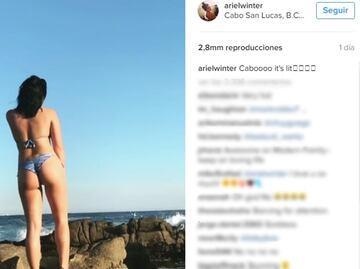 Actriz de "Modern Family" luce su trasero en México