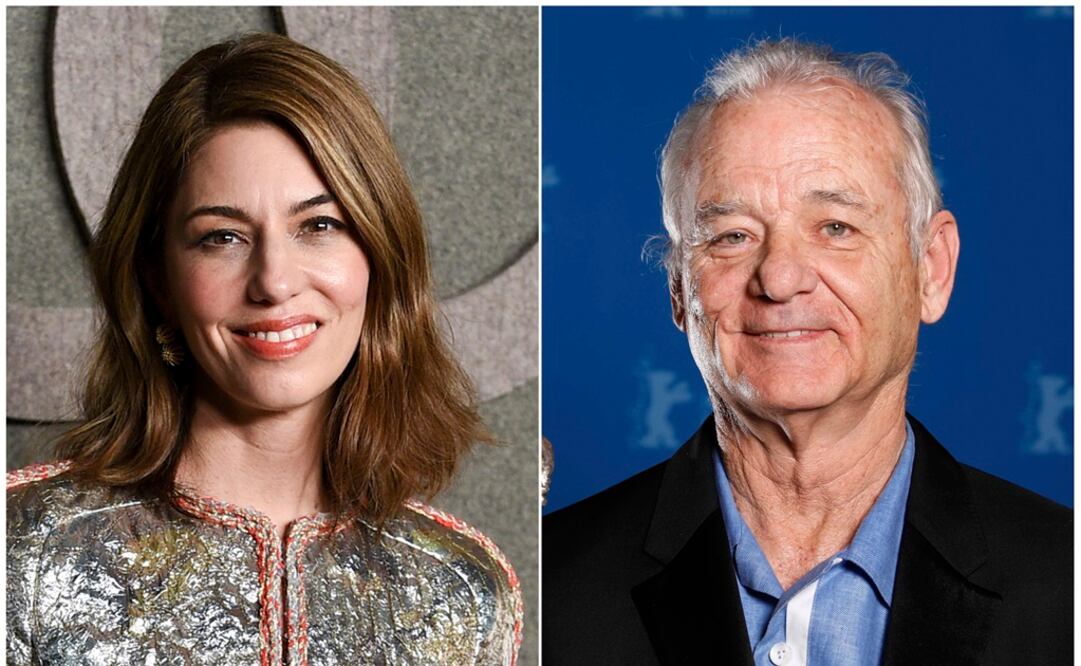 Sofia Coppola y Bill Murray. Foto: AP