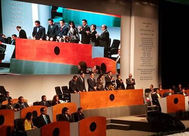 Omar Fayad rinde protesta como gobernador de Hidalgo