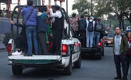FOTOS: Un caos viven usuarios de la Línea A del Metro por cierre de cuatro estaciones