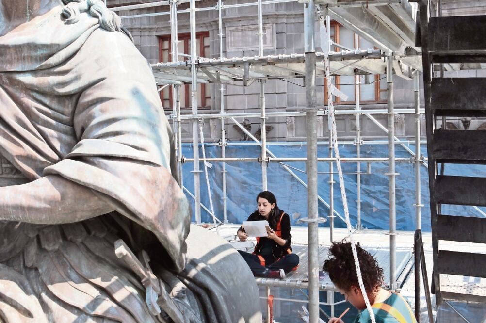 Especialistas han realizado profundos estudios para conocer el estado de la obra (CORTESÍA CUAUHTÉMOC RODRÍGUEZ HORTA)