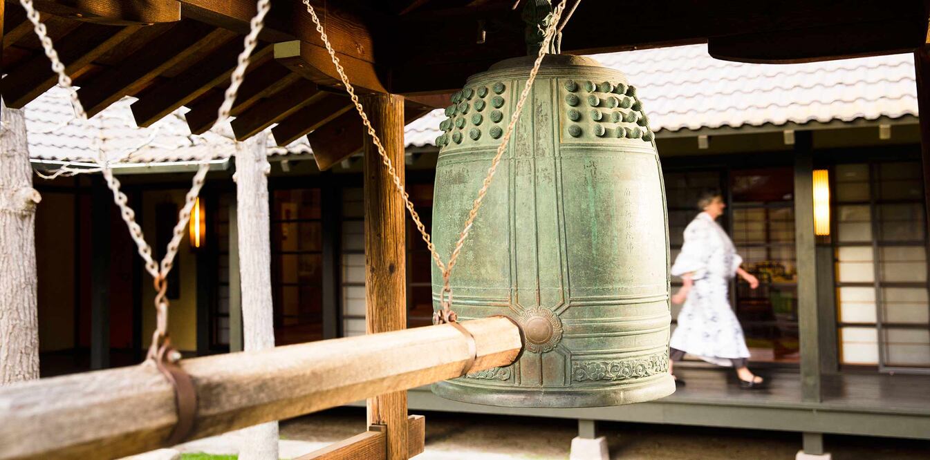 Jardines, símbolos y arquitectura japonesa que propician el bienestar integral de los huéspedes. (Foto: Erin Kunkel)