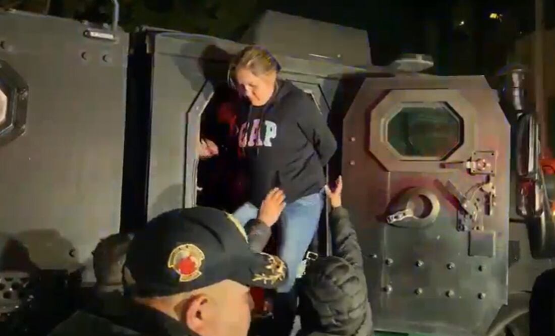 Detienen a 16 integrantes de Los Maceros. Foto: Captura de pantalla