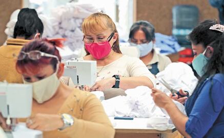 Mexican female inmates produce face masks for the COVID-19 pandemic