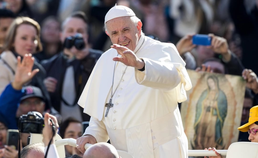 El Papa Francisco en la tradicional audiencia de los miércoles en el Vaticano. Foto: EFE