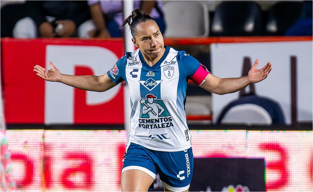 Charlyn Corral, histórica delantera del Pachuca. FOTO: IMAGO7