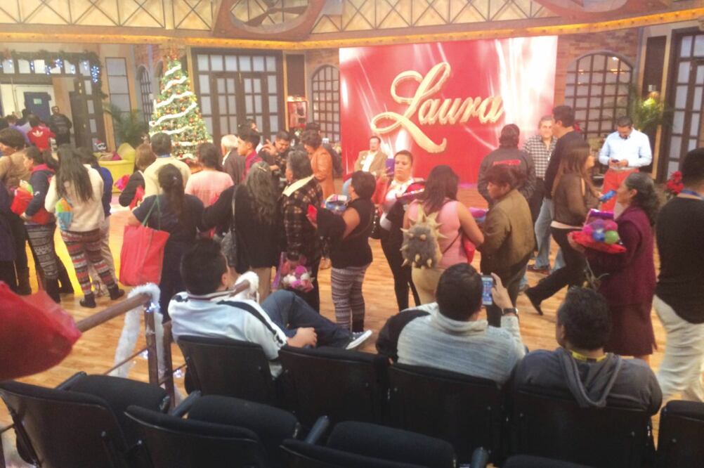 Ayer se transmitió en Televisa el programa final de Laura (JANET MÉRIDA. EL UNIVERSAL)