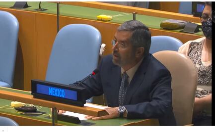 México exhorta a la ONU a mostrar su apoyo contra el bloqueo de EU a Cuba
