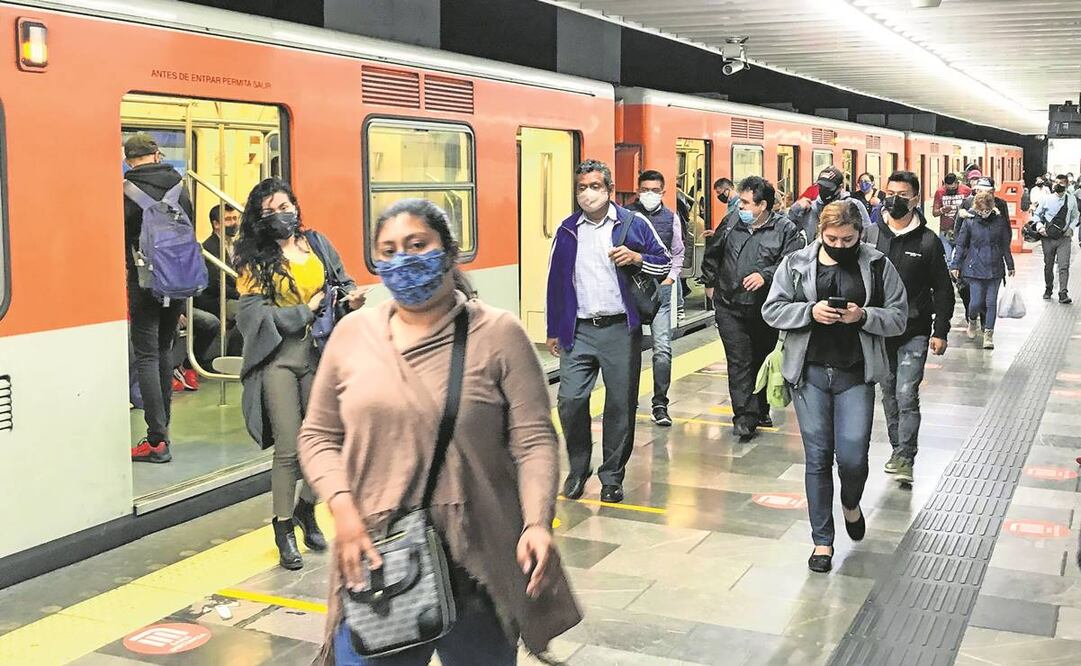 Las lluvias afectaron la Línea A del Metro. Foto: Archivo El Universal