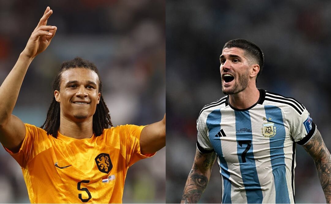 Rodrigo De Paul y Nathan Ake se enfrentarán en los Cuartos de Final / Foto: Especiales