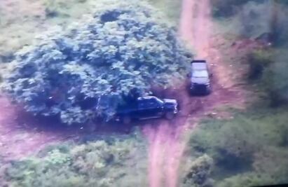 CJNG se pasea con libertad en Jalisco en "monstruos" equipados con ametralladoras Minigun