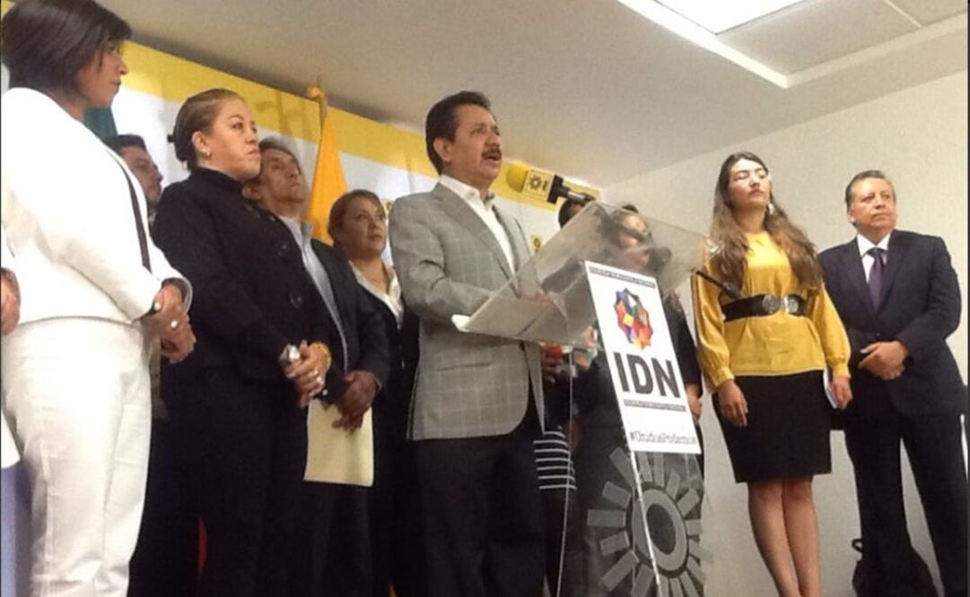 El coordinador de precampaña de Zepeda, el senador Luis Sánchez, pidió al resto de los contendientes sumarse y evitar la elección interna. (Foto: Tomada de @PRDMexico)