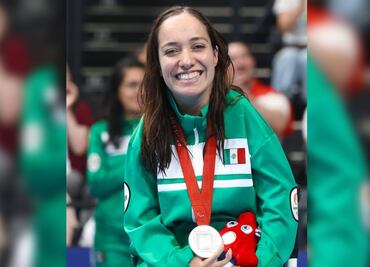La mexicana Haideé Aceves gana premio a la mejor nadadora paralímpica de América Latina