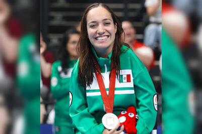 La mexicana Haideé Aceves gana premio a la mejor nadadora paralímpica de América Latina