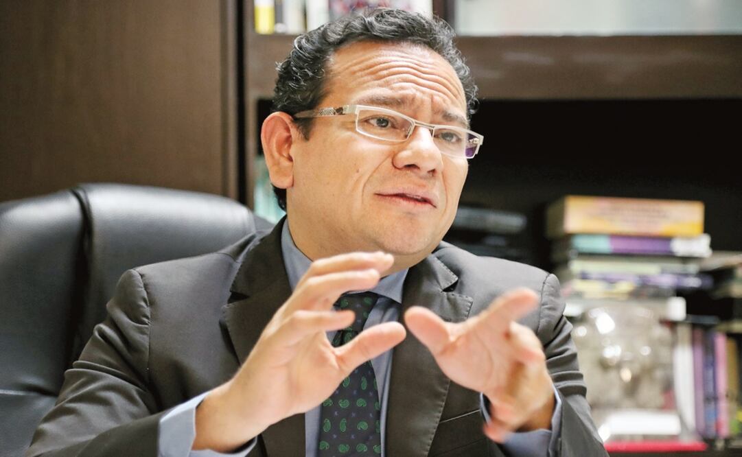 Mucio Israel Hernández, titular de InfoDF, informó que la Seduvi es una de las instituciones con más solicitudes de transparencia. (ARIEL OJEDA. EL UNIVERSAL)