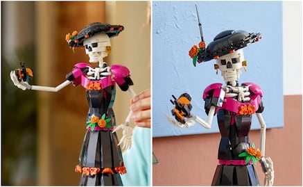 LEGO lanza set especial de Día de Muertos; así luce "La Catrina" en el popular juego de bloques
