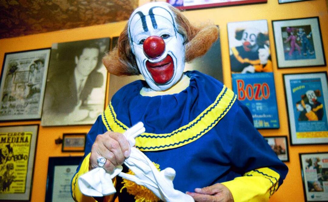José Manuel Vargas  interpretó a Bozo en México durante 39 años  FOTO: ARCHIVO