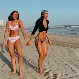 La foto del antes y después de Bárbara de Regil y su hija Mar