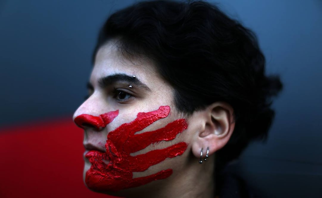 Protestas de mujeres por la violencia de género (Foto: AFP)