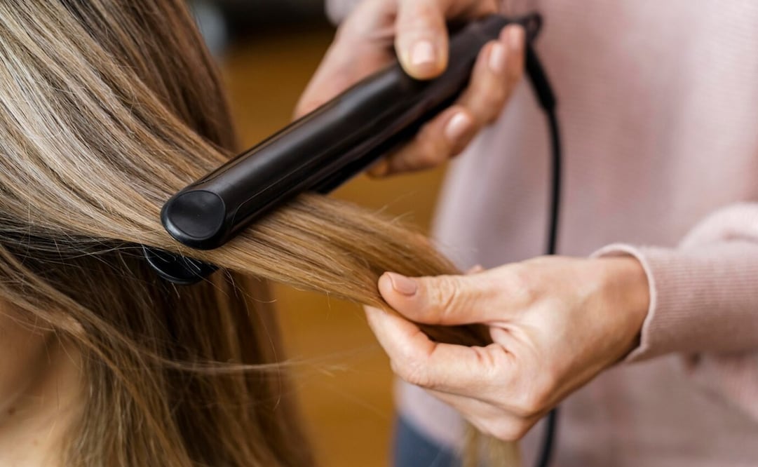 Alisado progresivo con queratina. Foto: Freepik