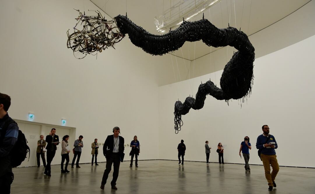 El Museo Guggenheim Bilbao "Arte y China después de 1989: el teatro y el mundo". Foto: REUTERS/Vincent West