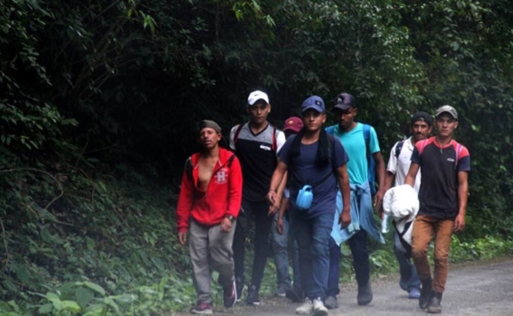Muro militar empuja a migrantes a la Selva Lacandona