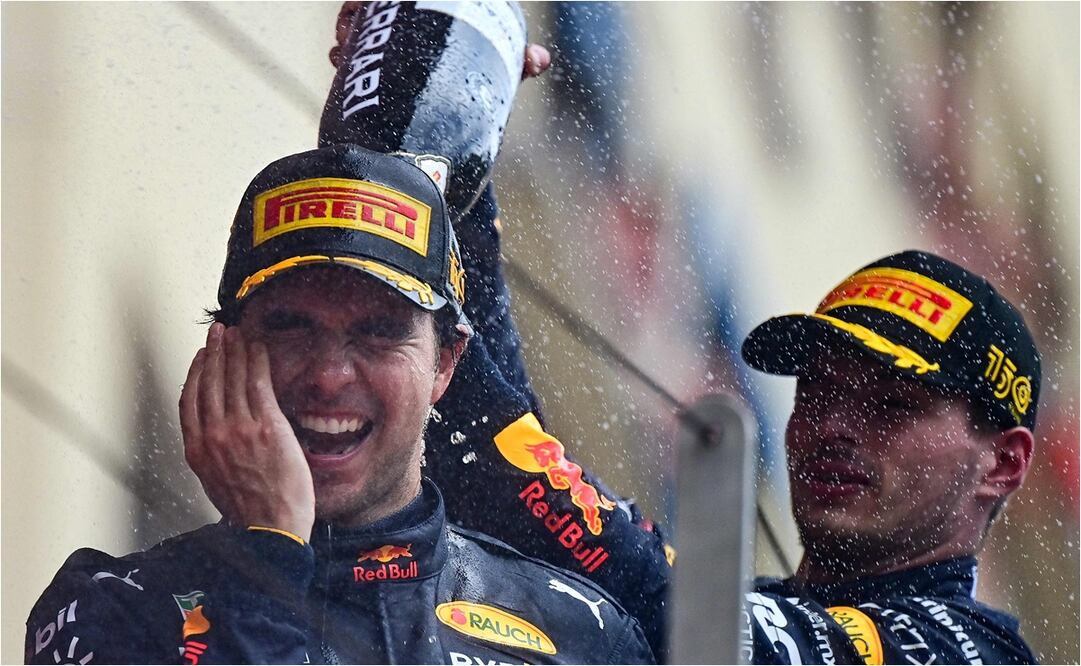 Las felicitaciones a ‘Checo’ Pérez por su triunfo en el GP de Mónaco - FOTO: EFE