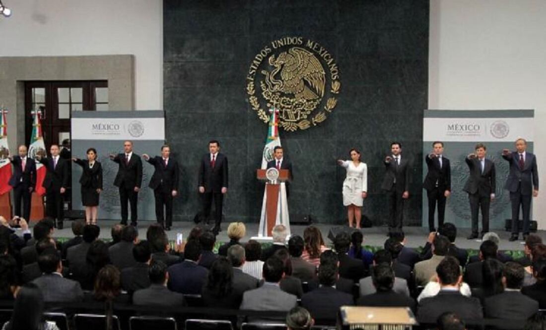 Peña Nieto named current foreign relations secretary Antonio Meade as the head of the social development department. (Photo: Carlos Mejía / EL UNIVERSAL)