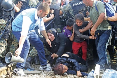 Crisis migratoria golpea a Macedonia