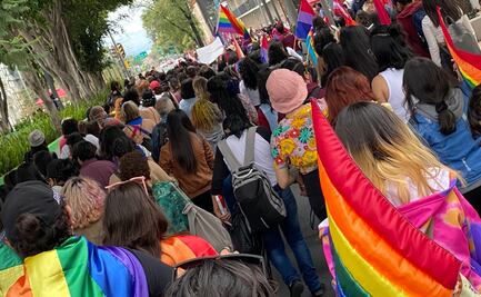 Marcha Lencha llega a "La Cañita"; exigen reconocimiento legal de las lesbomaternidades