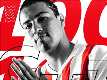 Erick Gutiérrez alcanzó los 100 partidos con la camiseta del PSV