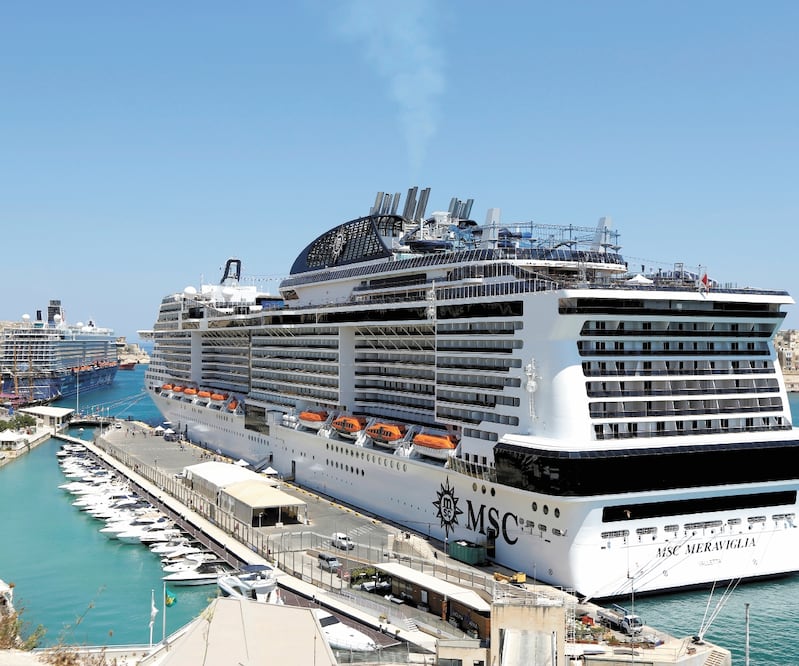 Rechazo. Jamaica y las Islas Caimán denegaron al crucero MSC Mera viglia el permiso para atracar. ARCHIVO REUTERS