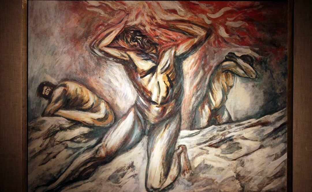 Obras de José Clemente Orozco se incluyen en la muestra que estará abierta en el MAM hasta el 21 de agosto. (FOTO: Juan Carlos Reyes García)
