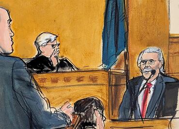 Juicio por pagos a Stormy Daniels: defensa de Trump busca quitarle credibilidad a exeditor David Pecker