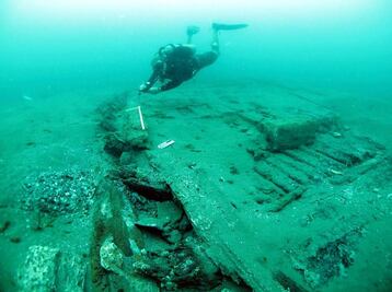 Hallan buque español hundido en 1681