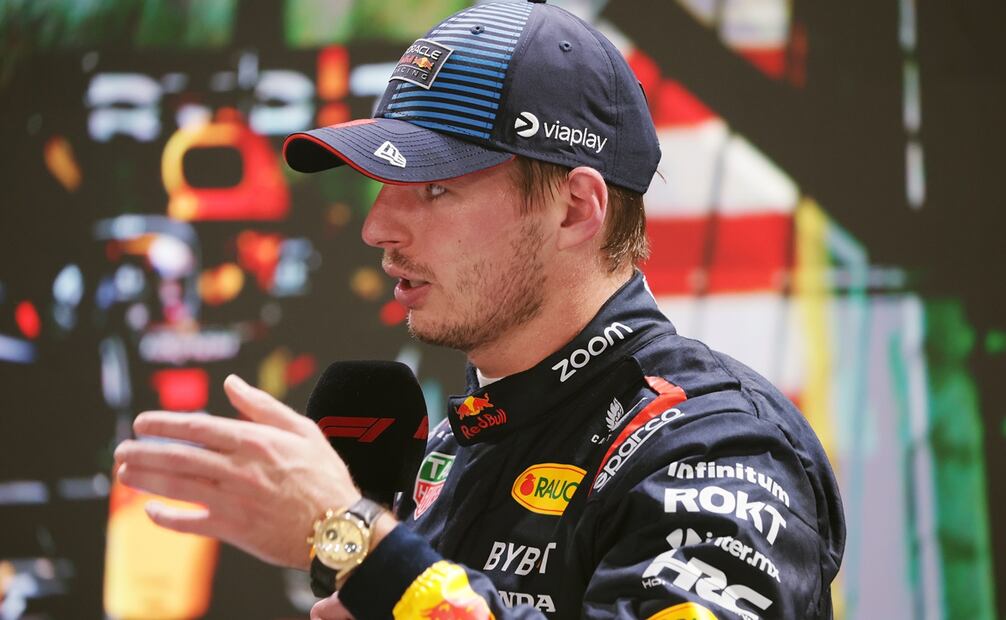 Max Verstappen en entrevista, durante el Gran Premio de Singapur - Foto: EFE