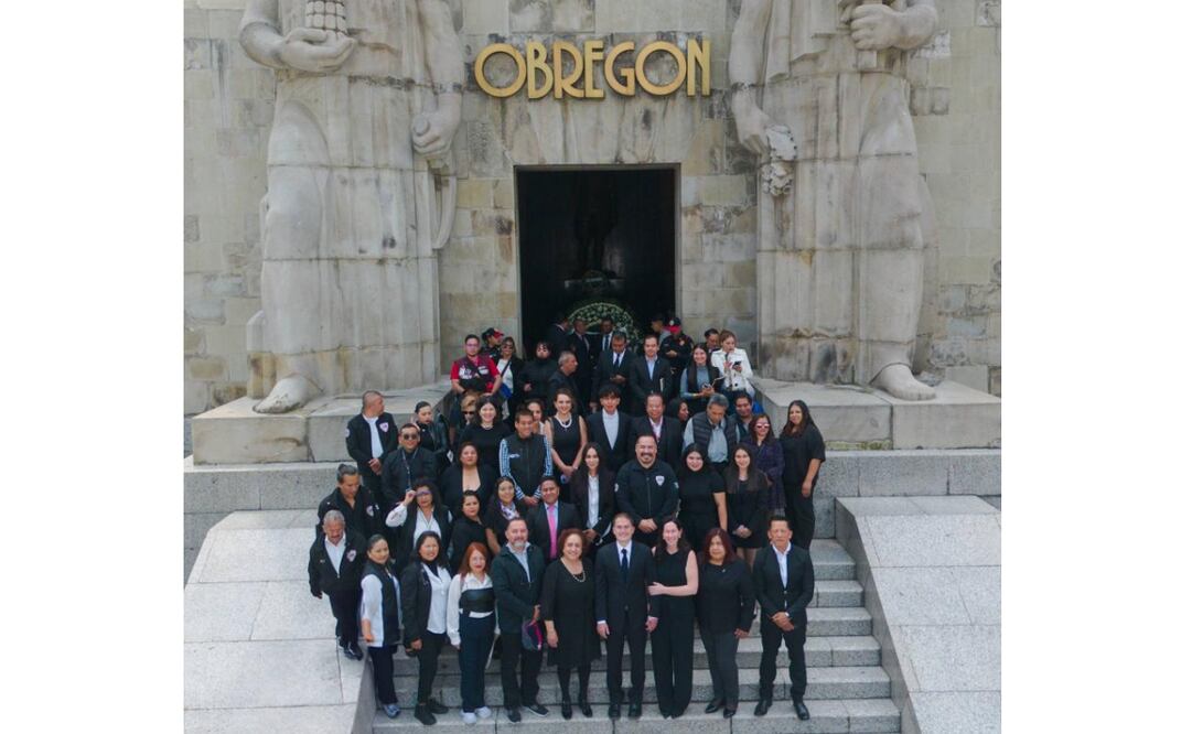 La alcaldía Álvaro Obregón conmemoró el 97 aniversario luctuoso del general y expresidente de México, Álvaro Obregón.  Foto: Especial 
