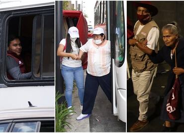 Chocan en redes por “los acarreados” y por “los que llegaron por su propio pie” al AMLOFest