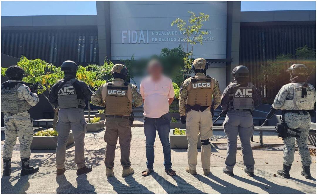 Este 14 de noviembre se informó sobre la detención de “La Parka”, líder de célula delictiva en Morelos. Foto: Especial