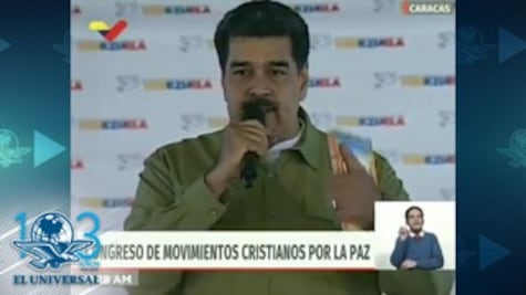 "Oren por mí", pide Nicolás Maduro en medio de crisis en Venezuela