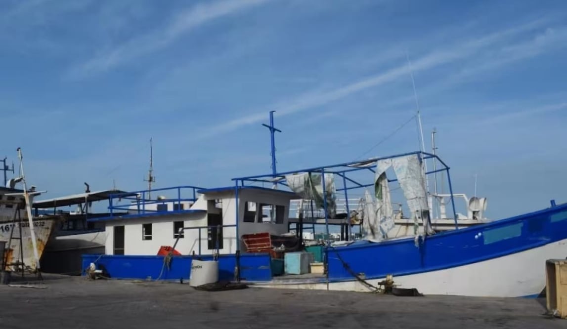 Frentes fríos paralizan pesca en Yucatán; 12 mil pescadores enfrentan pérdidas económicas. Foto: Especial