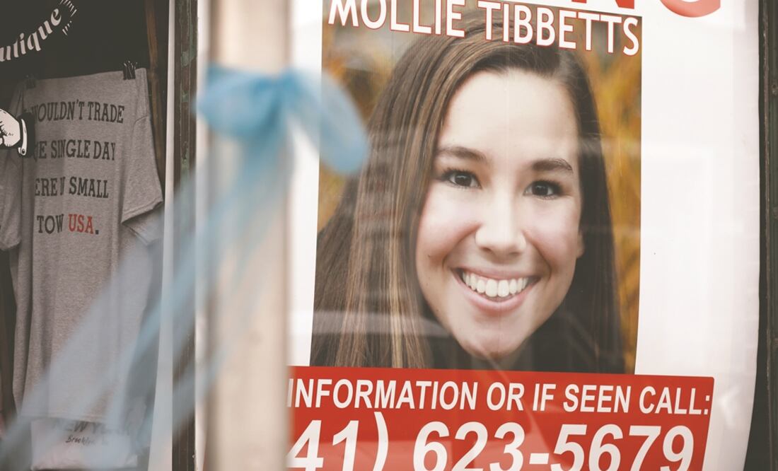 Mollie Tibbetts, joven asesinada por un migrante mexicano indocumentado en julio de este año en Iowa. Foto: AP