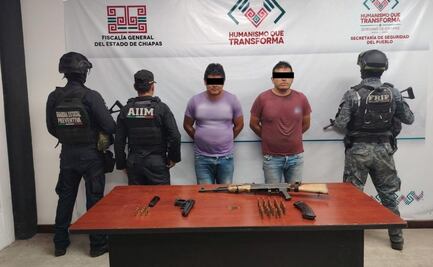 Caen tres presuntos agresores de helicópteros policiales en Chiapas; se les relaciona con la quema de 14 vehículos