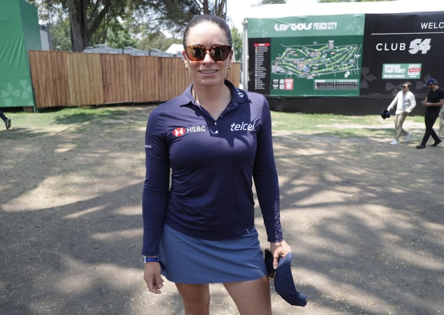 Gaby López destaca el crecimiento del golf mexicano - Foto: Nicolás Schiller/EL UNIVERSAL